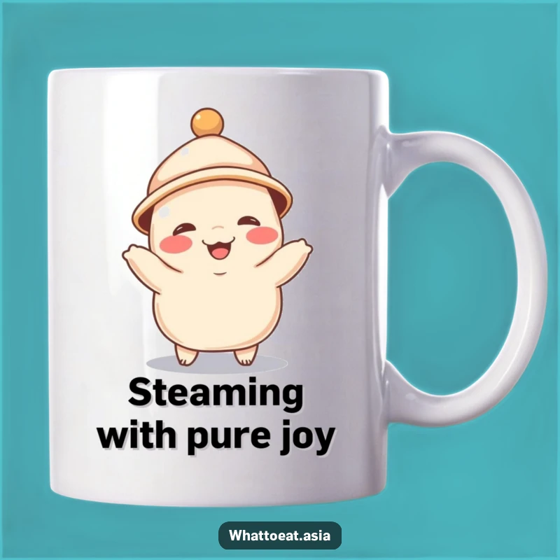 Funny Dumpling Dance Mug: Giggle Your Way Through Your Morning!
