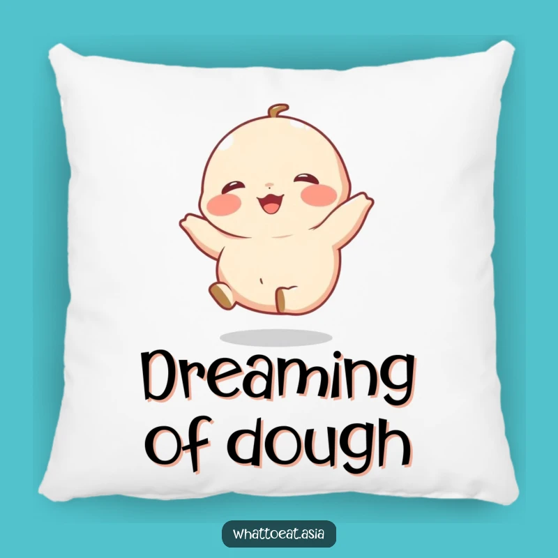 Funny Dumpling Pillow: Cozy Giggling Legs Cushion, Adorable Gift!