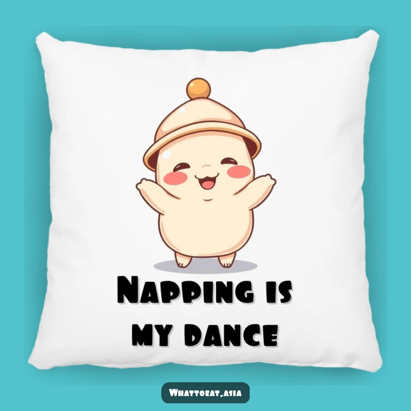 Funny Dumpling Dance Pillow: Cuddle Up with Giggling Comfort!