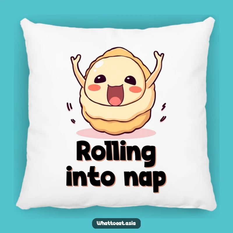 Funny Takoyaki Rolling Pillow: Cozy Comfort with Pure Joy, Perfect Gift!
