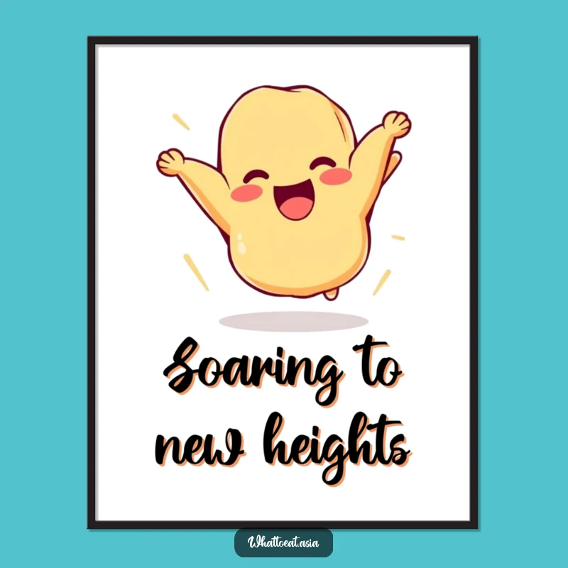 Funny Tempura Digital Art: Dynamic Decor with Comical Flair!