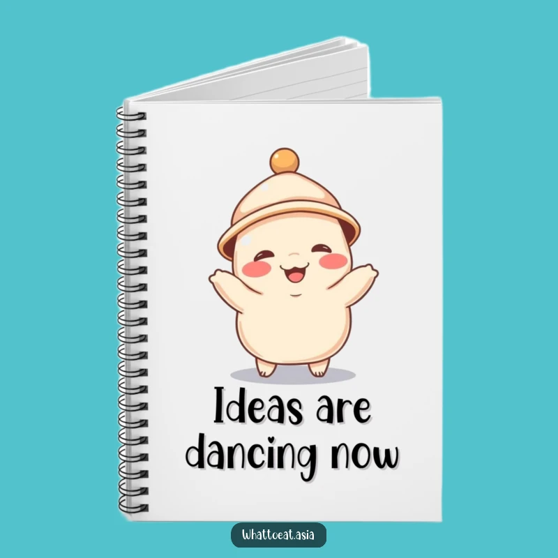 Funny Dumpling Dance Notebook: Jot Down Joyful Notes!
