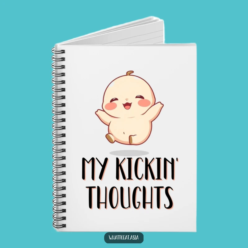 Funny Dumpling Notebook: Giggling Legs Journal, Perfect Gift!