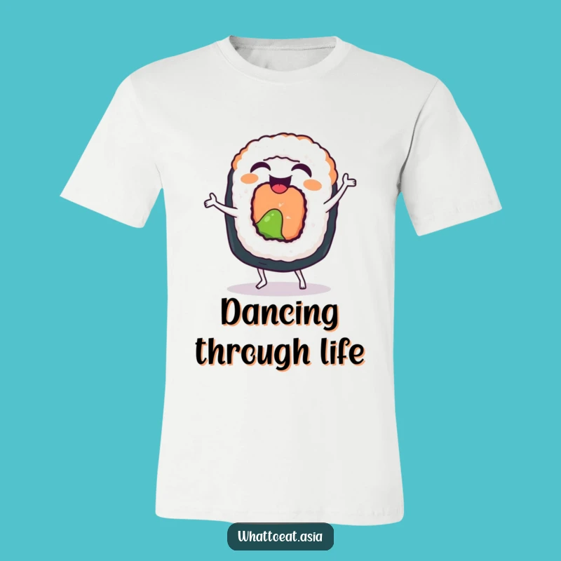 Funny Sushi Dance T-Shirt: Wear Your Fun Moves, Perfect Gift!